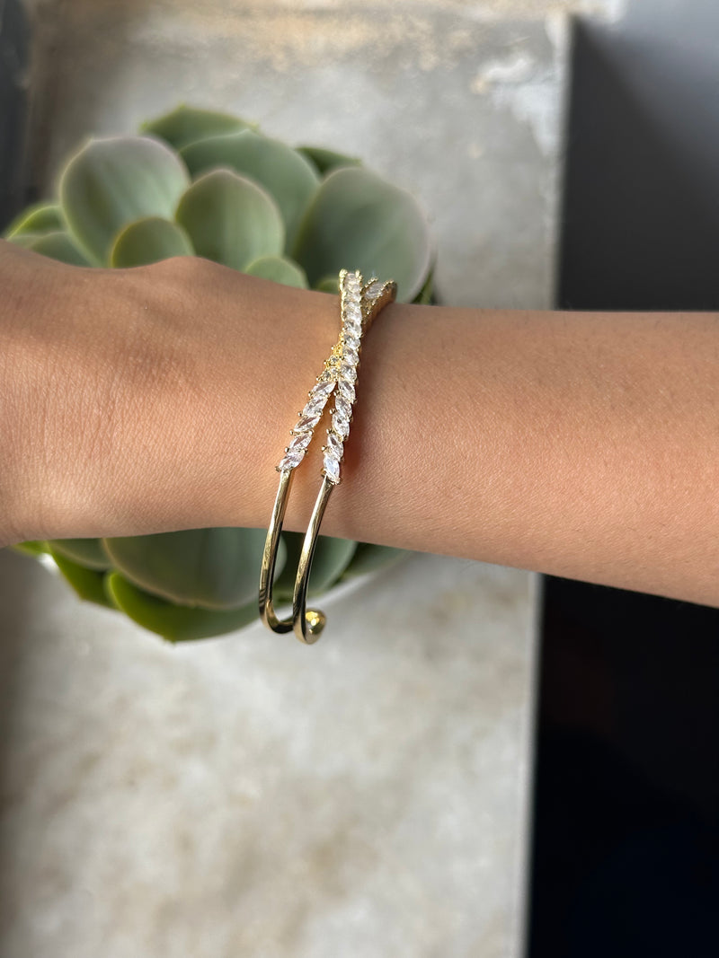 Studded Cross Cuff