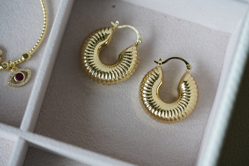 Retro Chunky Hoops