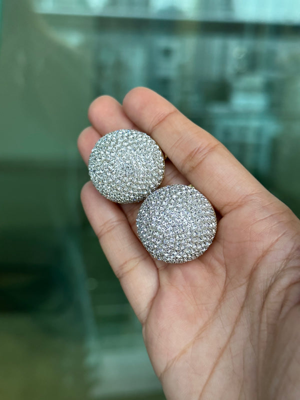 Oversized Studded Earrings