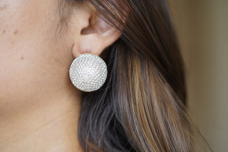Oversized Studded Earrings