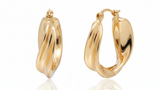 Asymmetric Hoop Earrings