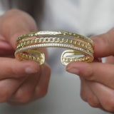 Studded stackable cuff