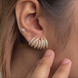 Cuff Illusion Earrings