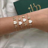 Personalised Sparkle Love Bracelet