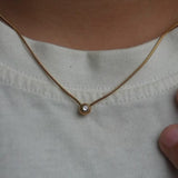 Golden Halo Necklace