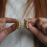 Gold Climber Earrings