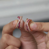 Luna Luxe Rose Gold Earring