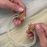Pearl Grace Layered Magnetic Necklace