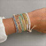 Blue Dunes Beaded Wrap Bracelet (Bestseller)
