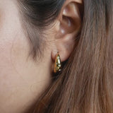 Golden Halo Hoops