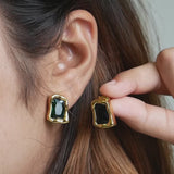Eclipse Gold Studs
