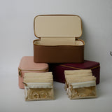 Soft Mellow Leather Jewellery Organiser