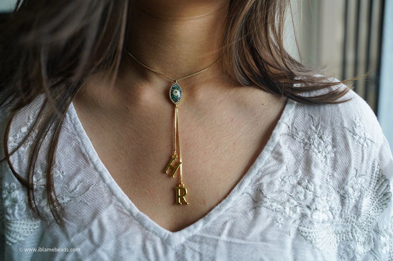 Cosmic lariat necklace