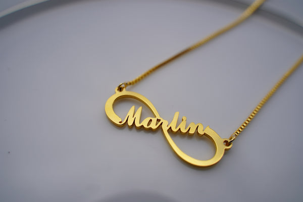 Customized Infinity Name Necklace