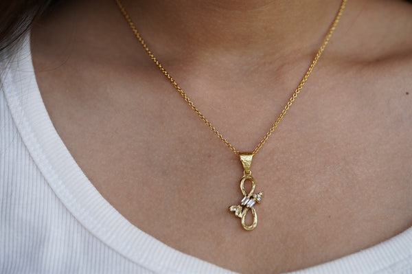 Infinity Arrow Necklace