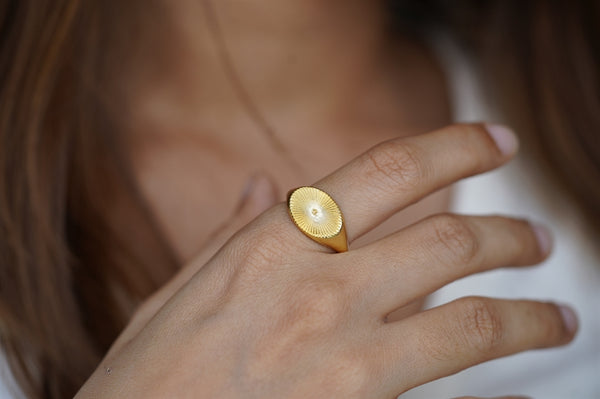 Gold Sunshine Ring