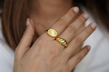 Gold Sunshine Ring