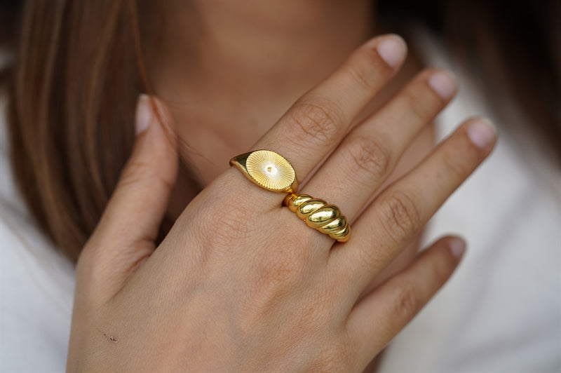Gold Sunshine Ring