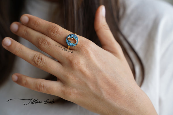 Hamsa Hand Ring