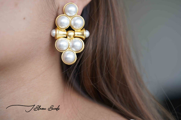 Pearl Drop Earrings