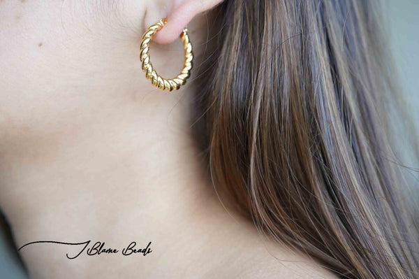 Twisted Dainty Earrings