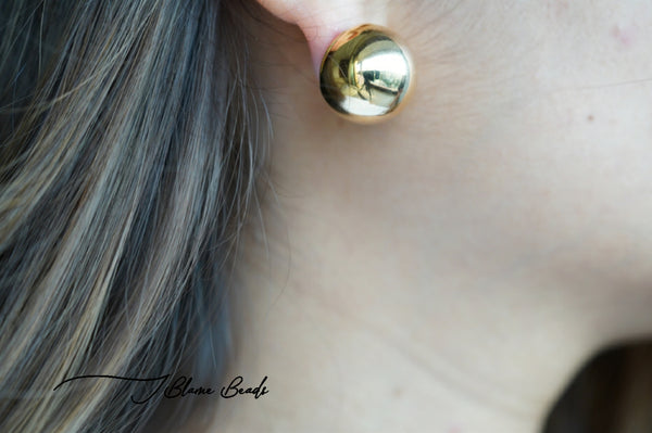 Statement Gold Studs