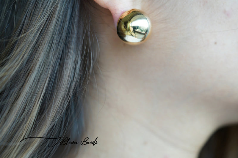 Statement Gold Studs