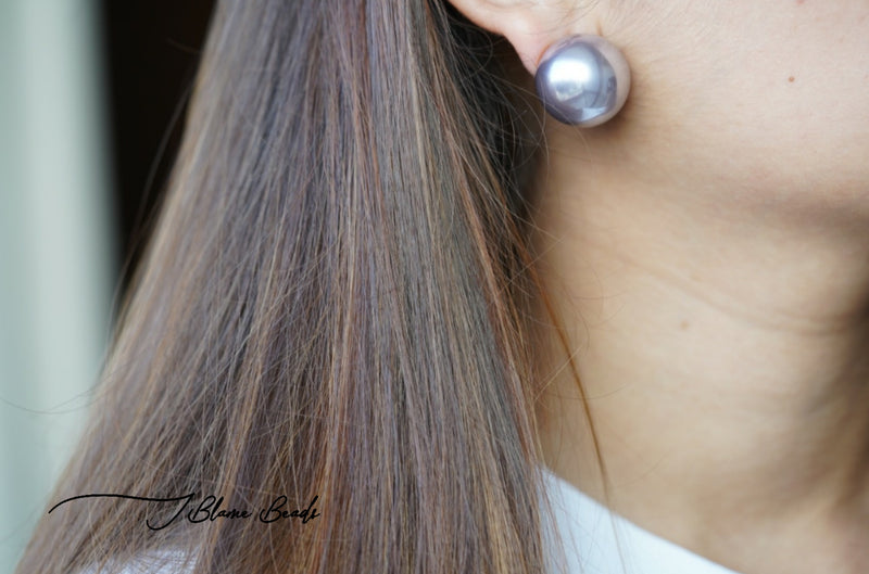 Oversized Pearl Earrings