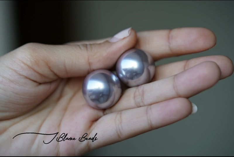 Oversized Pearl Earrings