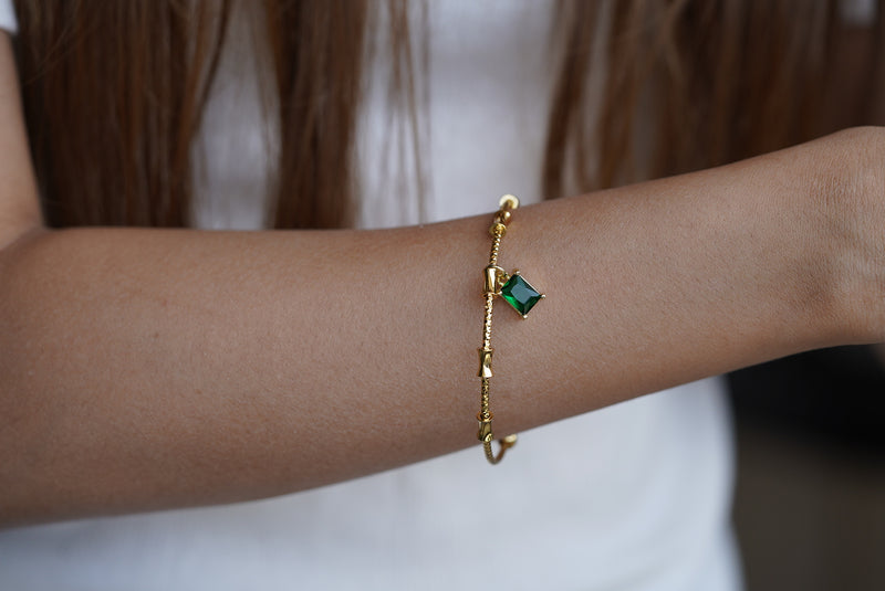 Greenstone Cuff Bracelet