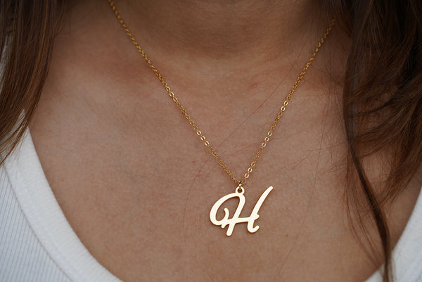 Statement Initial Necklace