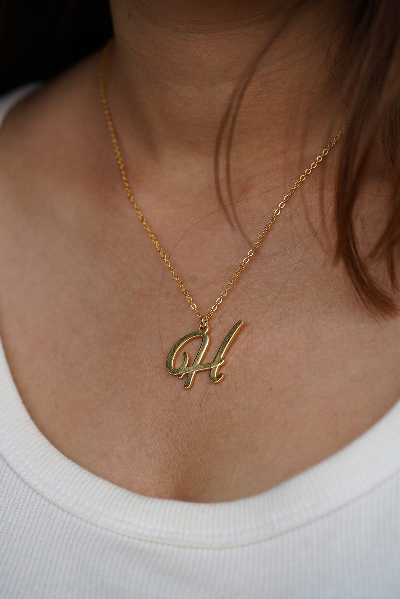 Statement Initial Necklace